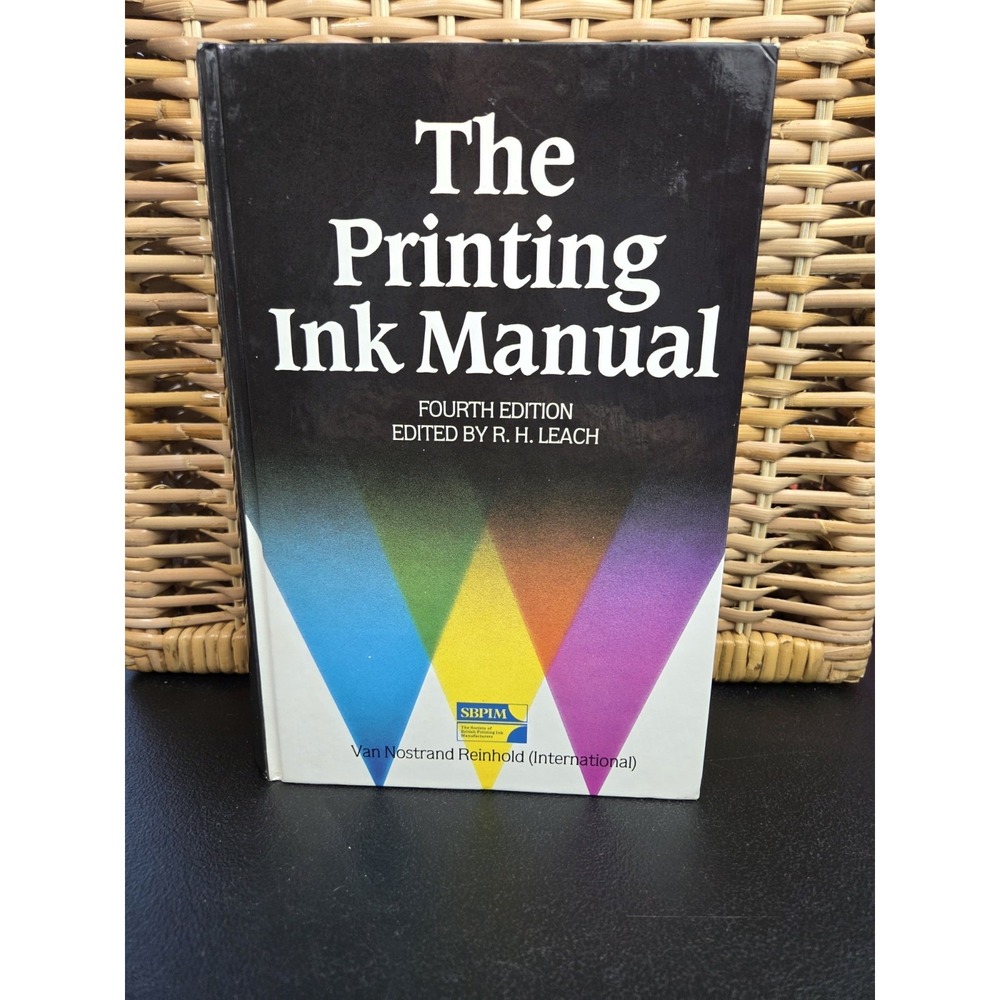 The Printing Ink Manual 4th ed 1988 Hardcover